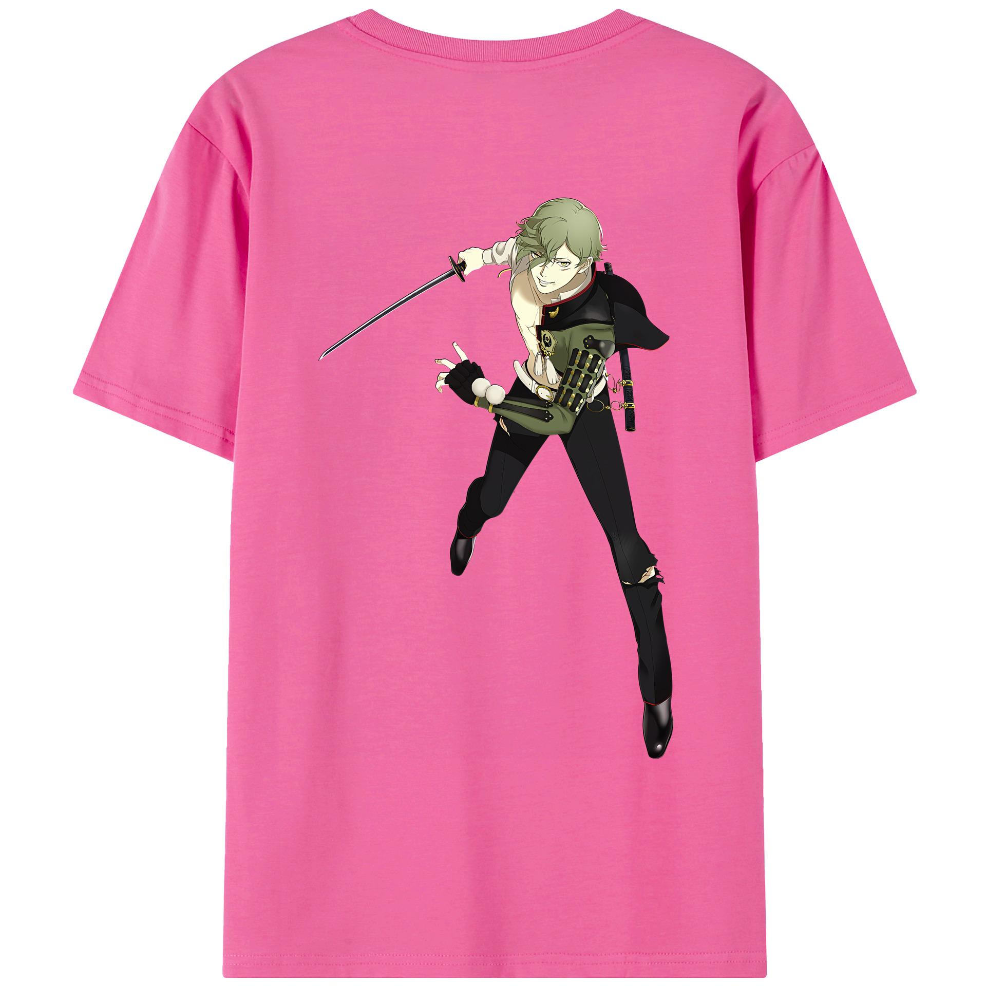 （画像用） 刀剣乱舞 Touken Ranbu レディース半袖Tシャツ(バックプリント)